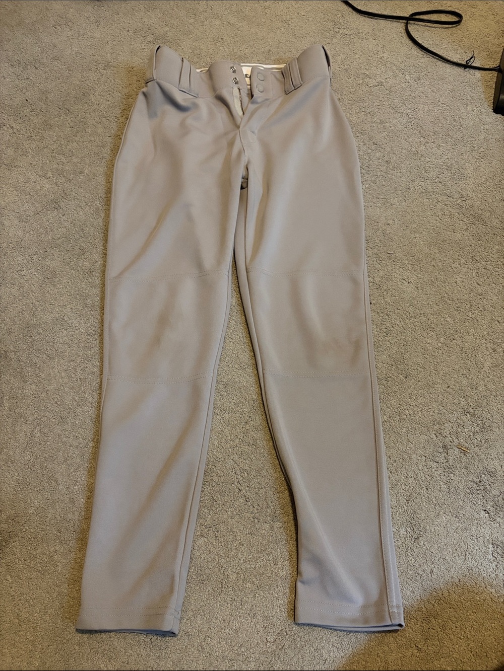 Alleson Athletic Gray Baseball Pants
